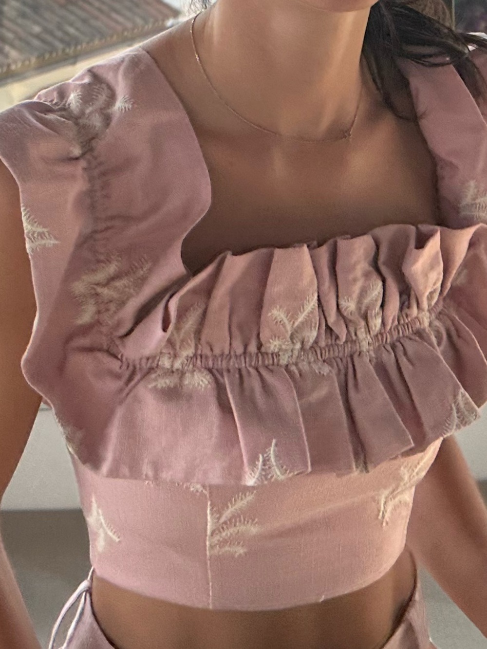 Pink two- way top - Picture 3 of 6